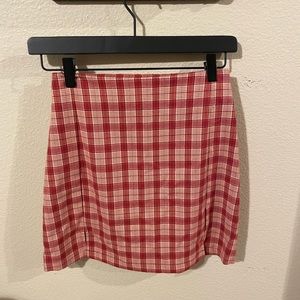 Brandy Melville Plaid Skirt